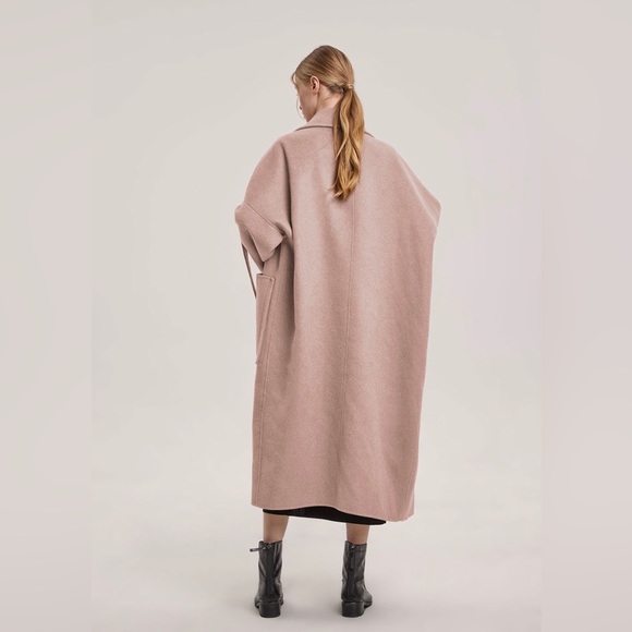 Lattelier Londyn Shawl Collar Coat - Picture 4 of 10